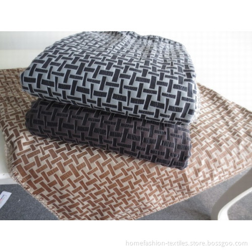 Hf0838 Embossed Micro Plush Throw